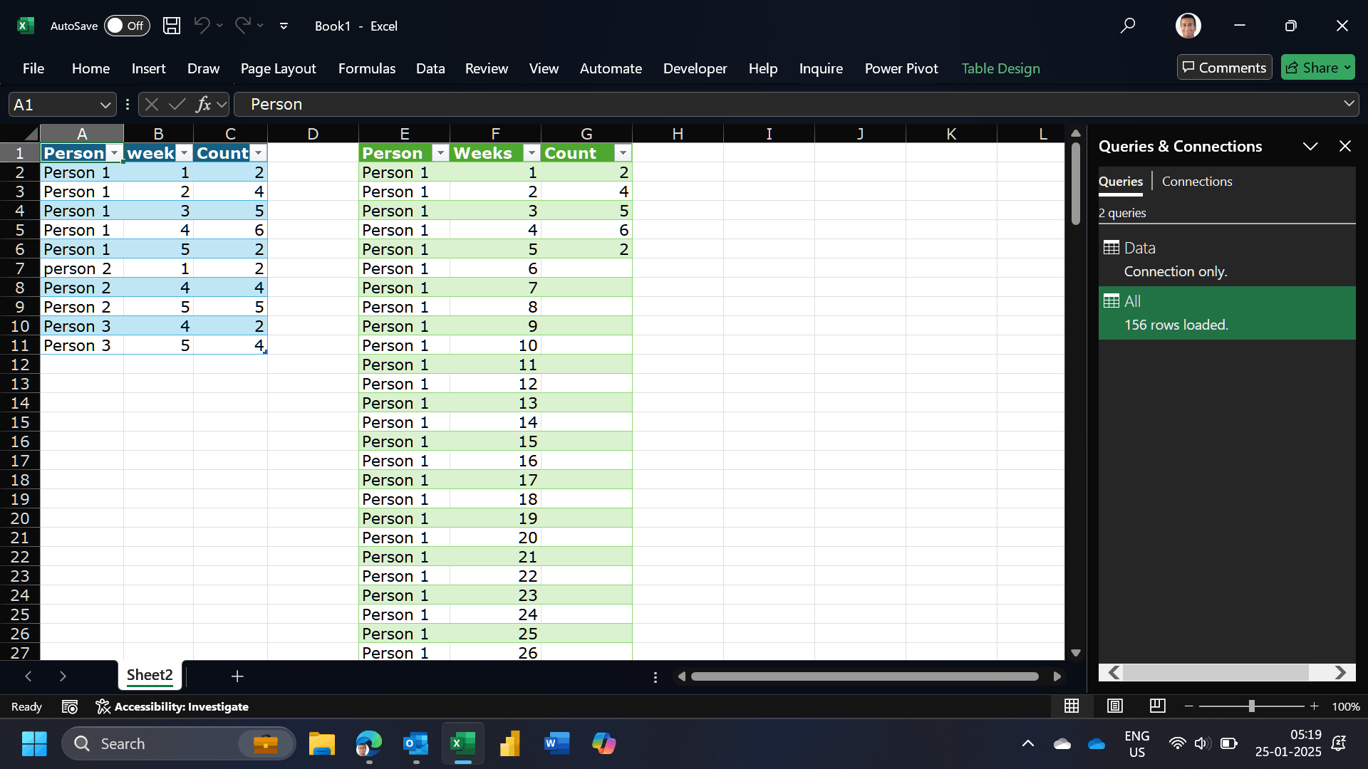 Create columns to show missing data dependent on 3 column - Microsoft Q&A