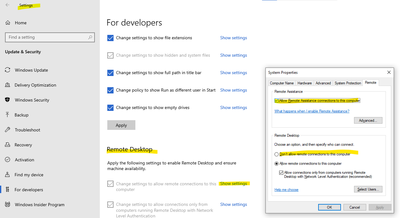 How to only allow Outbound remote desktop connection? - Microsoft Q&A