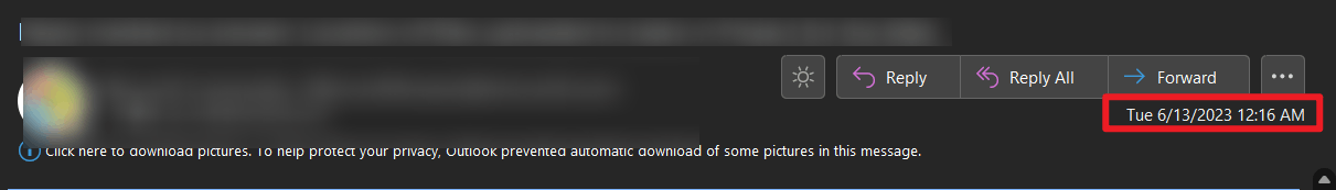 Moving outlook emails to sharepoint shows them with the wrong timestamp ...
