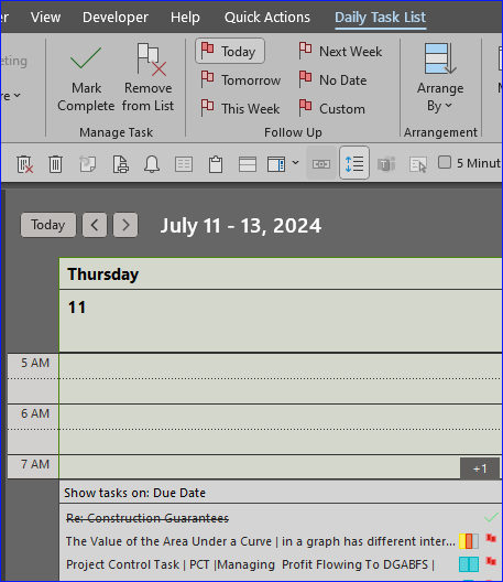 MS 365 Outlook Tasks | Recurring Tasks Created Not Behaving Normally ...