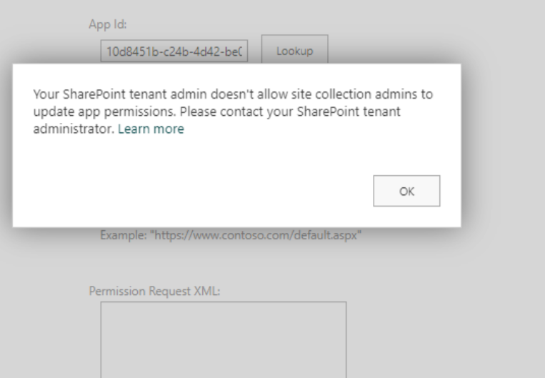 How to fix permission issue when extracting data from SharePoint using ...