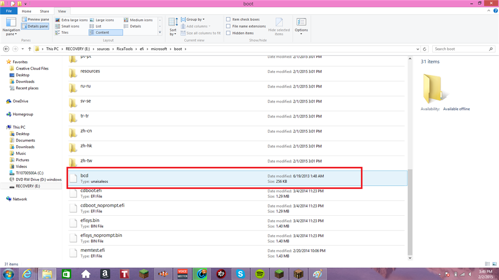 unfamiliar file type in my windows hard drive? UPDATE - Microsoft Q&A