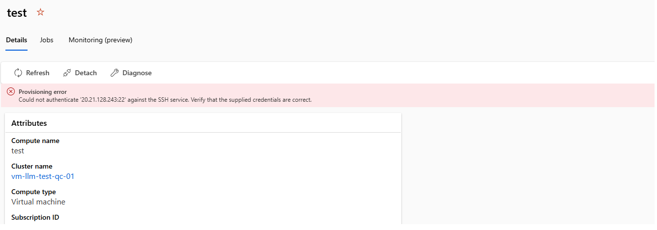 sshissue
