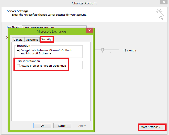 Outlook continually prompts for password - Microsoft Q&A