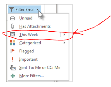Built in filter missing filter by day, week, etc. - Microsoft Q&A