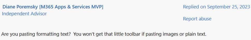 Paste As Text option not present in OneNote of Office 365 - Microsoft Q&A