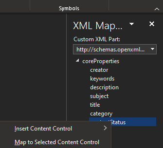 Office 365 Word - how to use contents control item - Microsoft Q&A