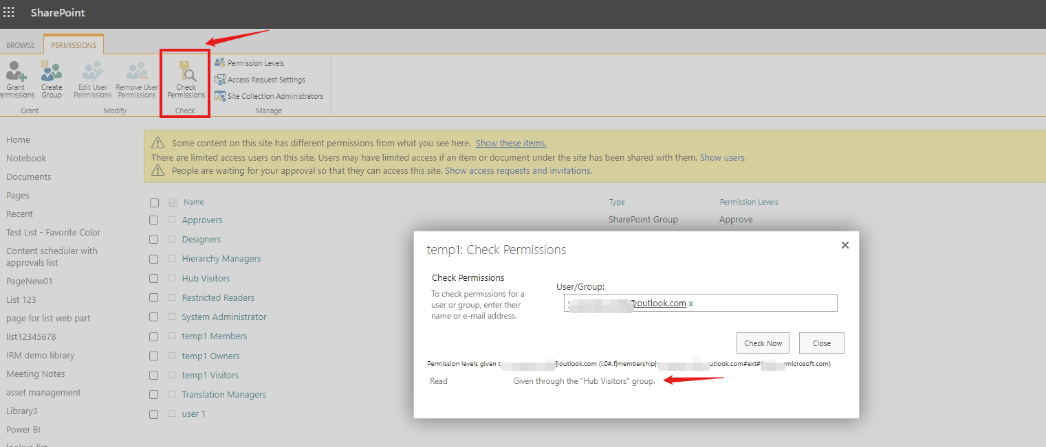 How to set 365 Security Groups within a Sharepoint Hub Site, sub-sites ...