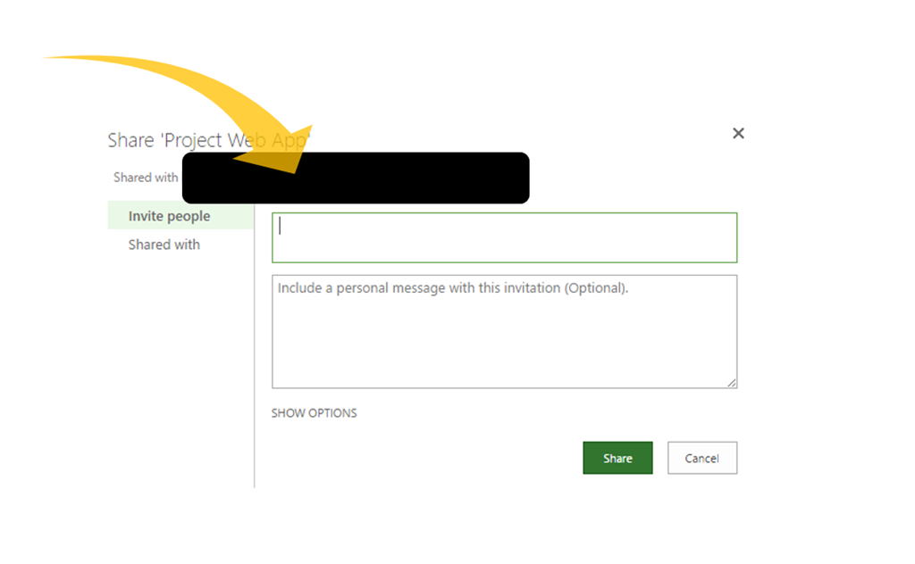Unable to see Shared Project File - Microsoft Q&A
