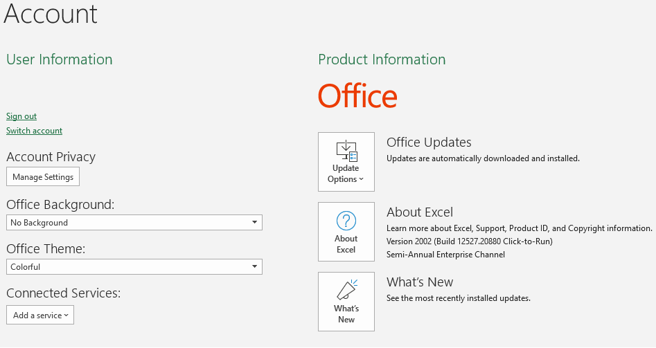 Logging Excel startup processes - Microsoft Q&A