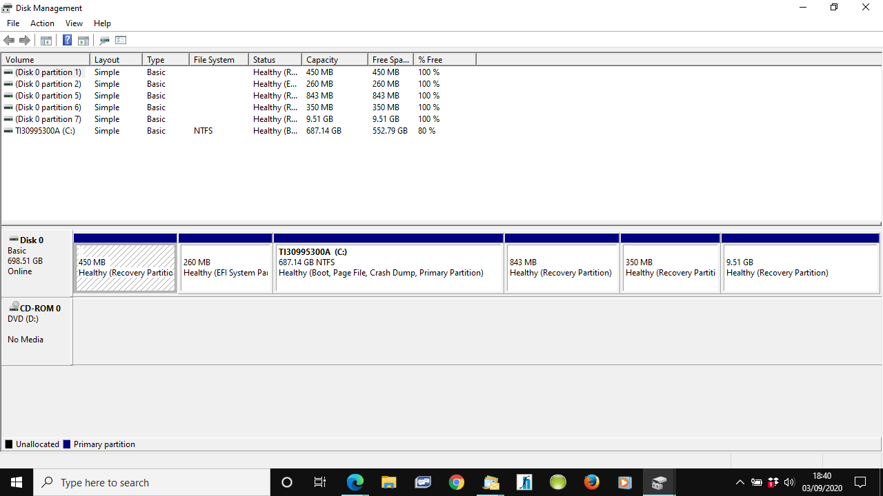 Disk Drive 'E' Empty - Microsoft Q&A