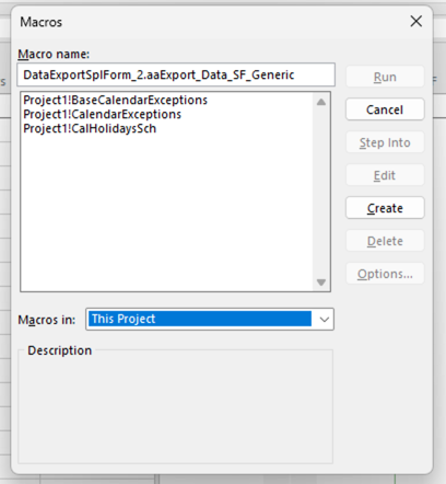 Microsoft Project - add existing macro to a project - Microsoft Q&A
