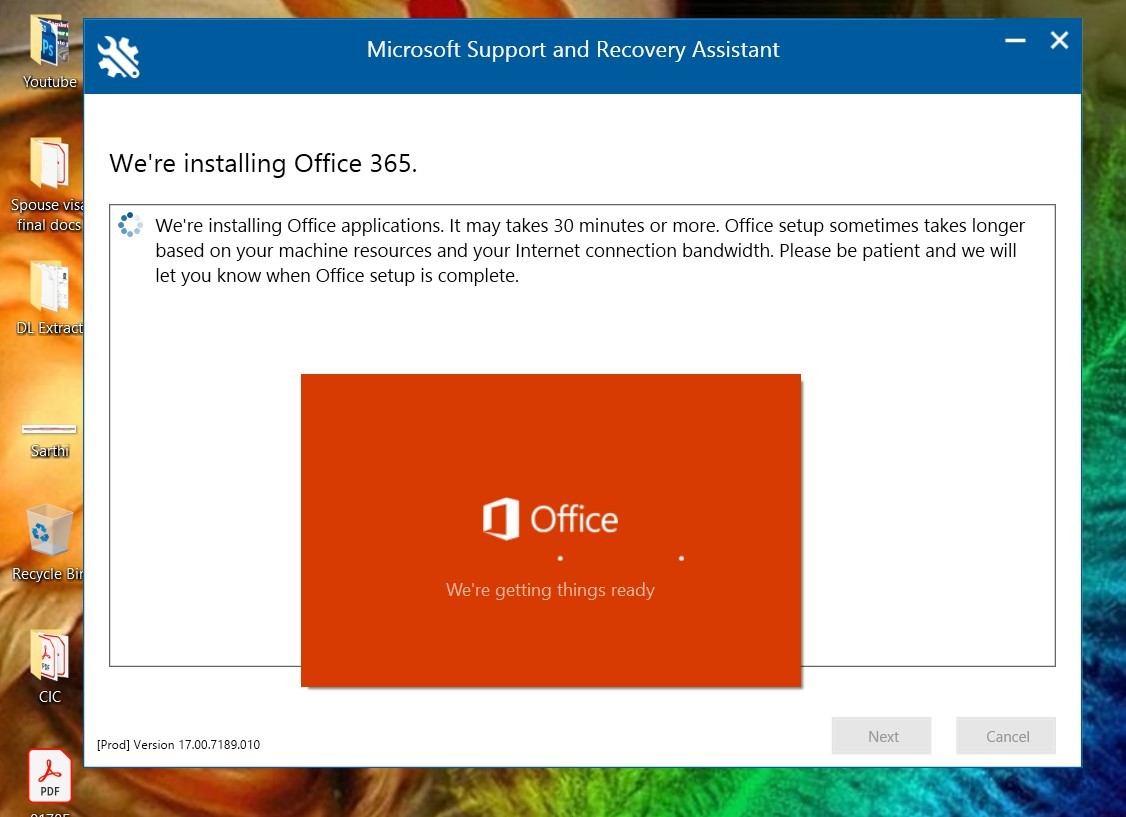 MS Office and MS Project not getting installed - Microsoft Q&A
