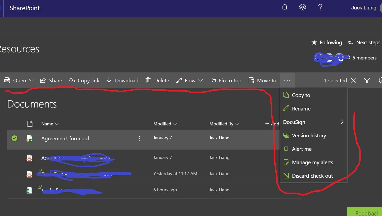 Adobe Sign for Sharepoint Online: tab not showing on top of the site ...