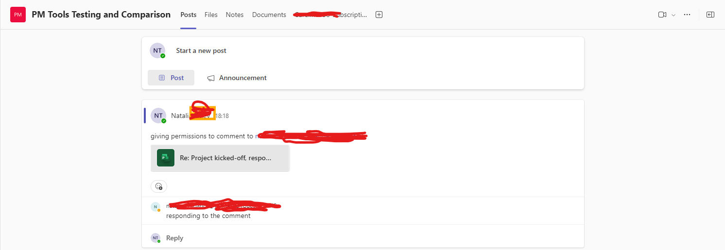 Disabling Posting of the Project Task Conversations in Teams Channel ...