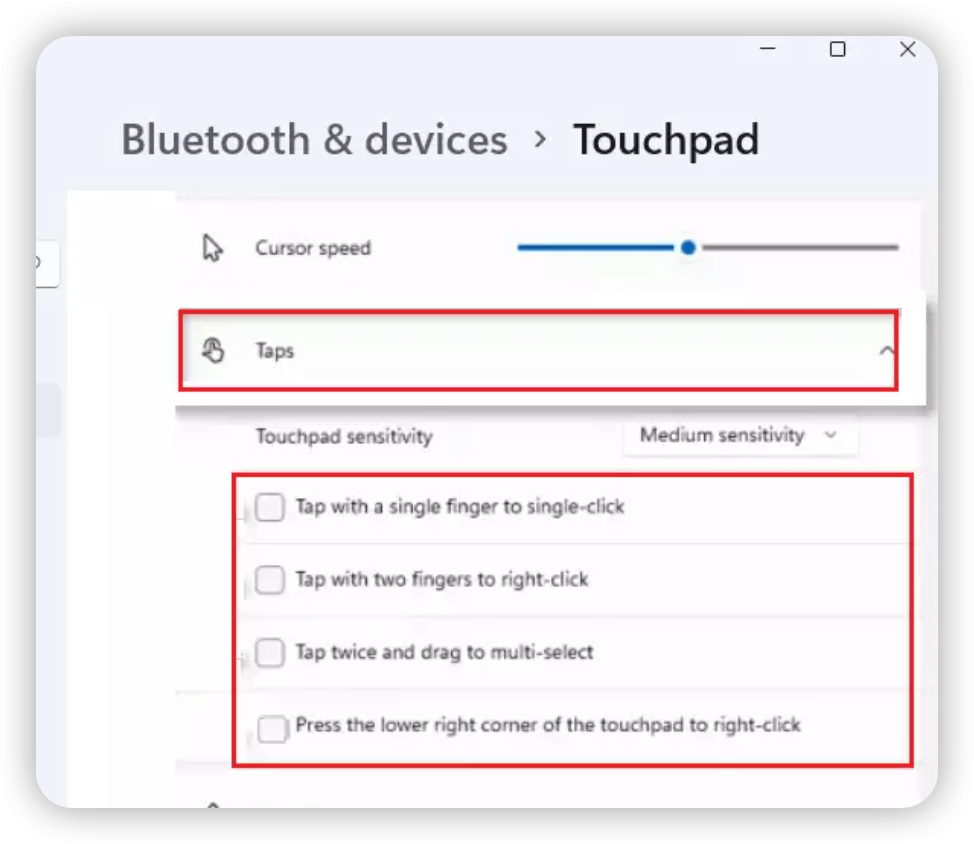 Disabling two finger right click on touchpad - Microsoft Q&A