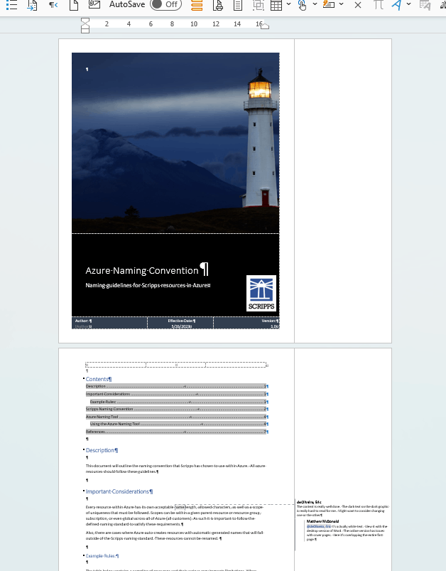 How to fix Overlapping Cover page and table of content? - Microsoft Q&A