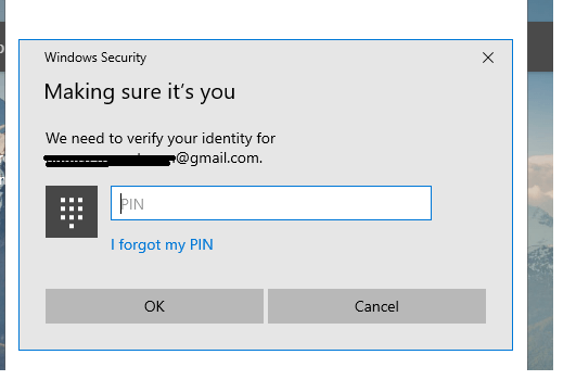 Is there any way to sign in to mcs Edge without using Window Hello to ...