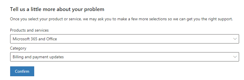 I'm having an issue with billing. Who can I contact? - Microsoft Q&A