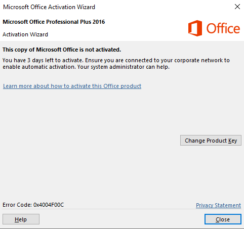 Product Activation Issue - Microsoft Q&A