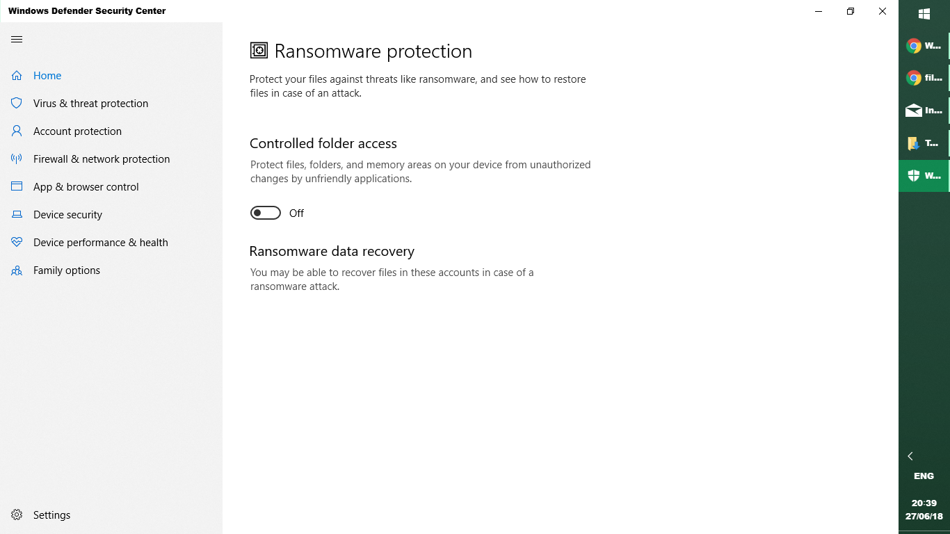 Windows 10 does not let any program to create/overwrite new files ...
