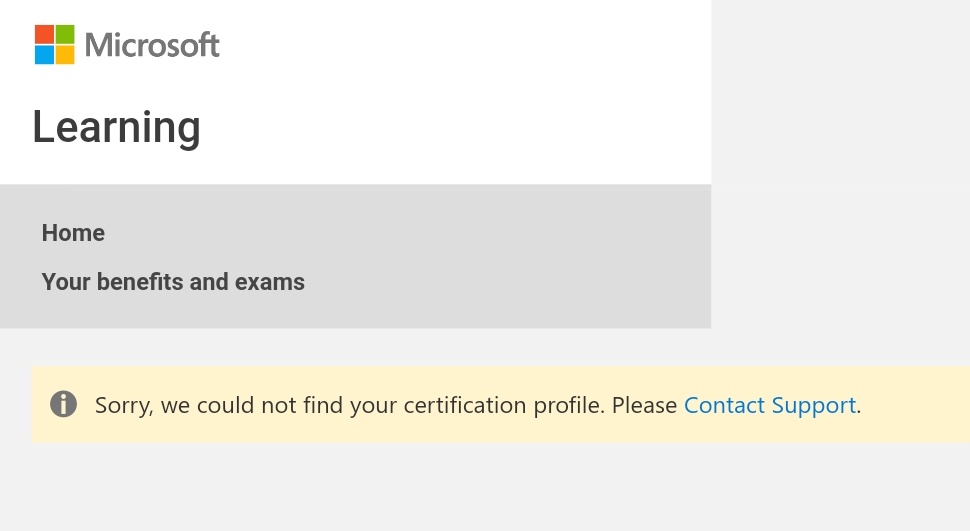 I have passed the Microsoft exam but unable to download the certificate ...