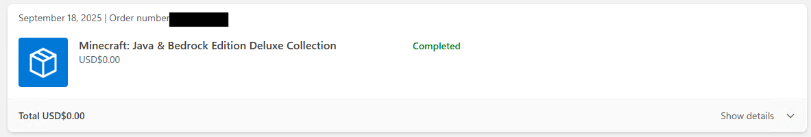 I bough Minecraft Java & Bedrock Edition Deluxe Collection as gift, but ...