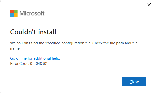 Me sale ese error al intentar instalar Microsoft Office, como lo puedo ...