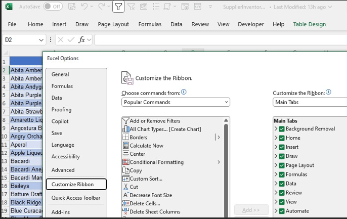excel office-scripts not enabling for microsoft 365 personal W\ insider ...