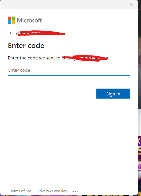 Login issue to Microsoft Store - Microsoft Q&A