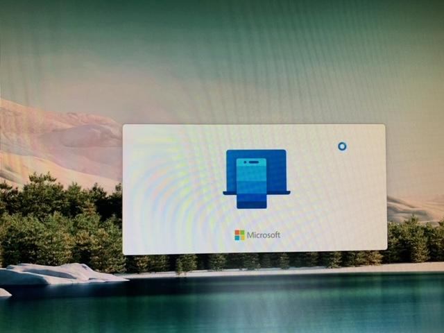 Phantom program running? Virus? Anybody recognize this screen ...