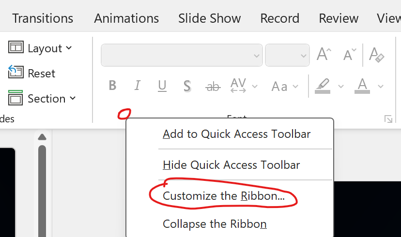 I cannot add the developer tab - Microsoft Q&A