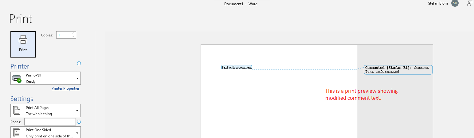 Changing the size of comment bubbles in modern comments (Word for ...