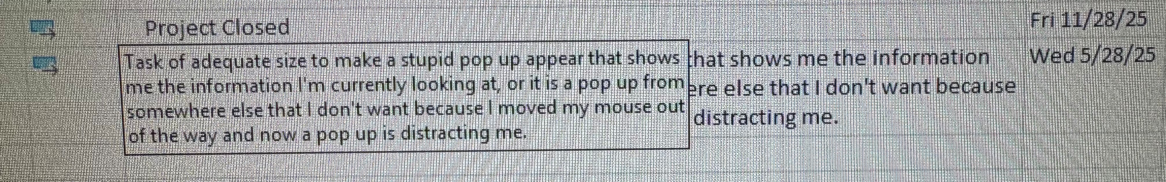 Stop pop up when hovering over a cell - Microsoft Q&A