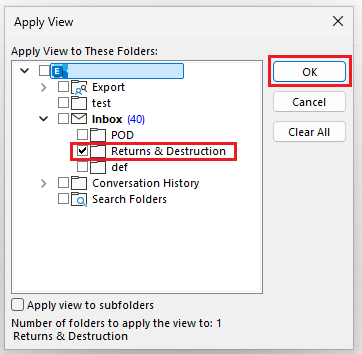 Cannot edit user-defined field in Outlook mail list (works in one ...