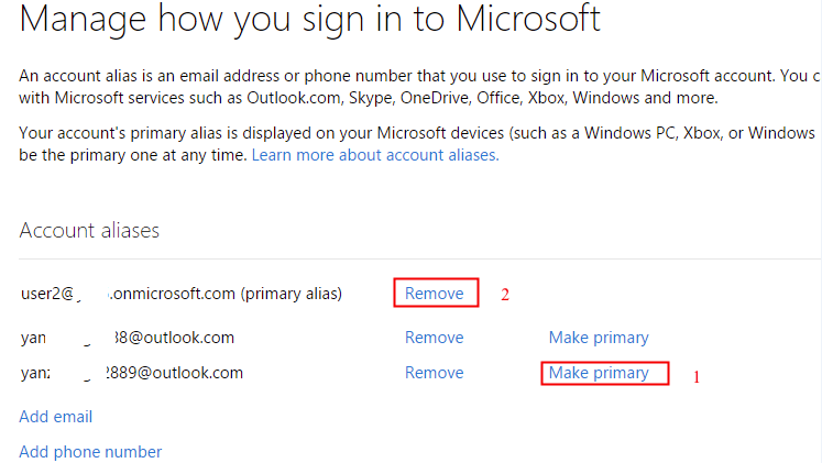 Work or school account and Personal account options - Microsoft Q&A