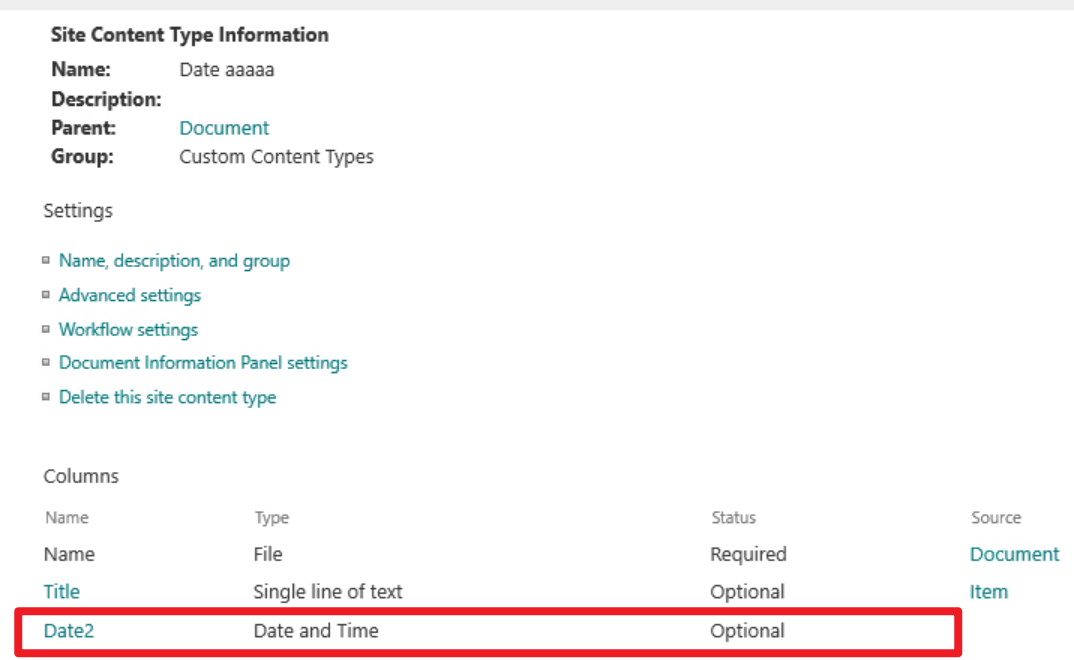 MS Word-Sharepoint properties panel date format does not match ...