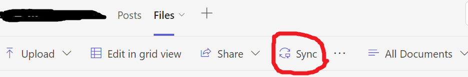 How to sync files in Teams to a shared drive - Microsoft Q&A