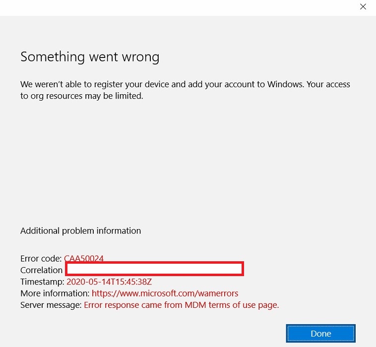Why can't I add a work account to my computer? - Microsoft Q&A