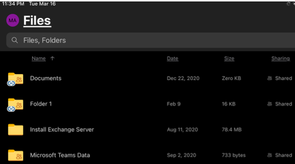 Sharepoint libraries don't sync with ondrive ios? - Microsoft Q&A