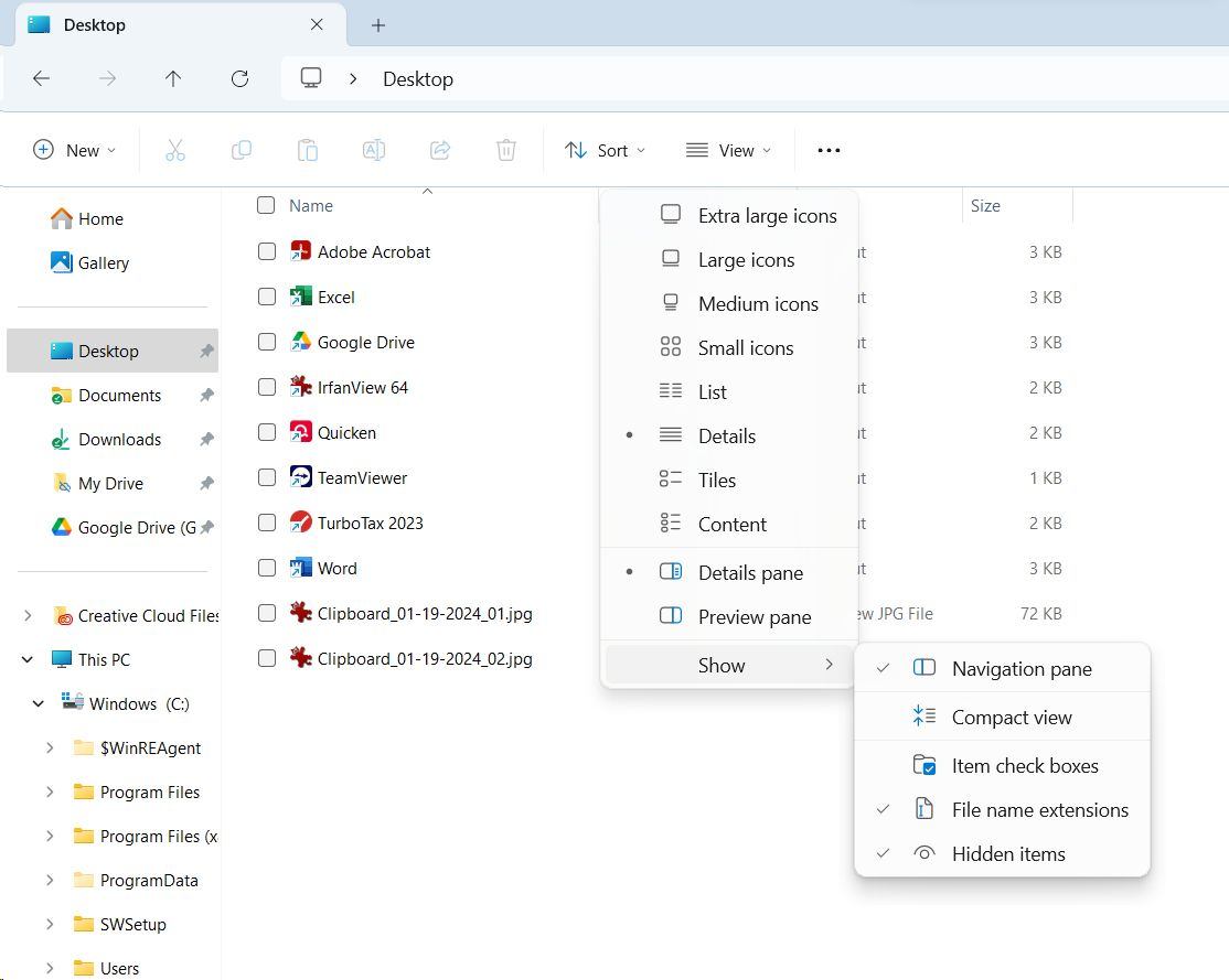 Explorer Check Boxes - Microsoft Q&A