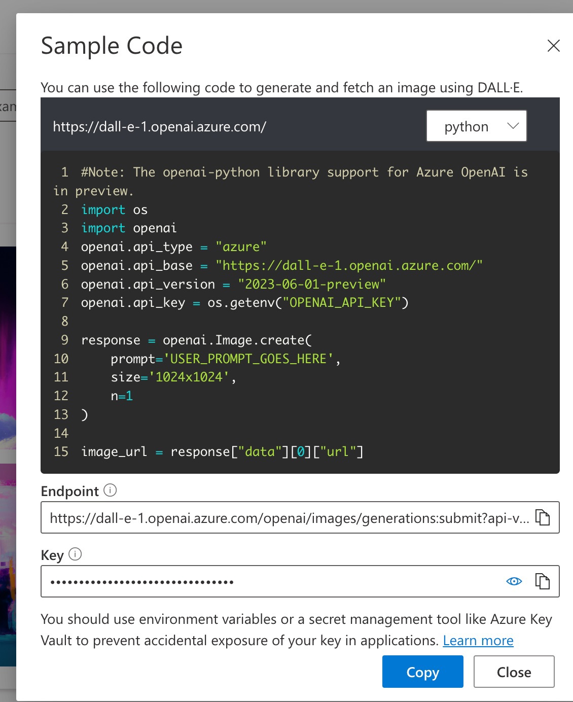 DALL·E_playground__Preview_Azure_OpenAI_Studio