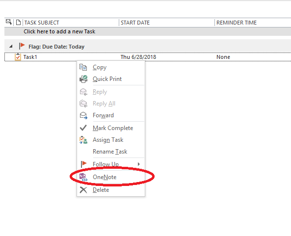 Importing To Do/Tasks from Outlook to OneNote? - Microsoft Q&A
