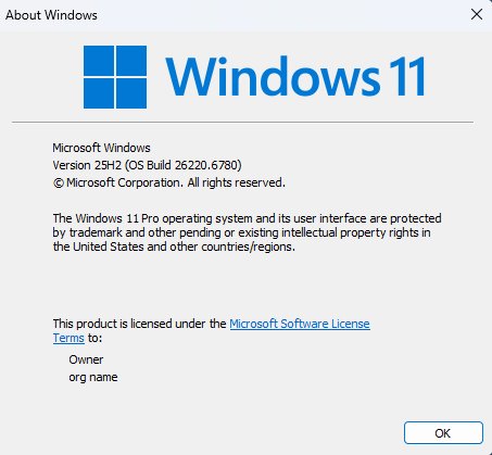 there error in update insider - Microsoft Q&A