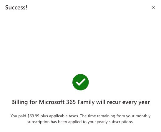 Office 365 purchase Blank Check out page - For moving from Google play ...