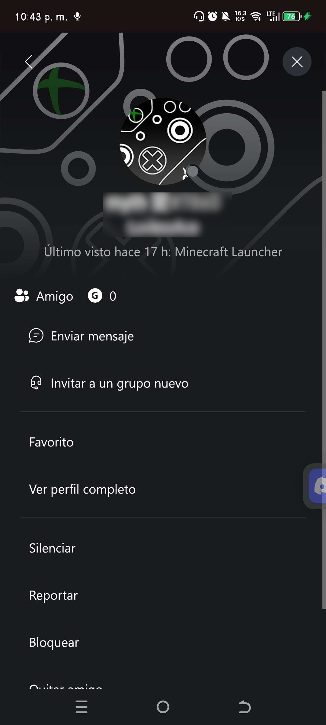 User's image