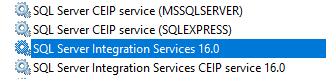 SSIS_version