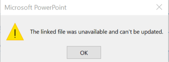 Syncing between PowerPoint and Excel - Microsoft Q&A