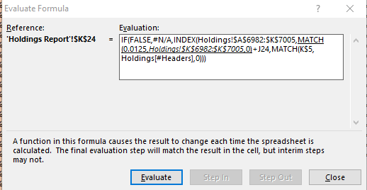 Excel MATCH function returning different result for same value in same ...