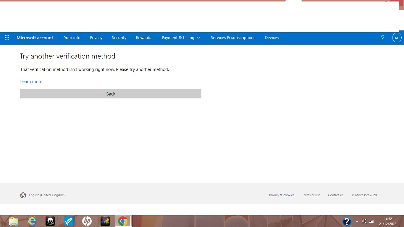 account has been locked and is telling me to try again in 24 hours and ...